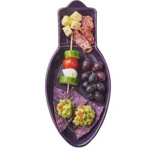 Fiestaware Fiesta Light Bulb Appetizer Dessert Plate Dish Mulberry CERAMIC
